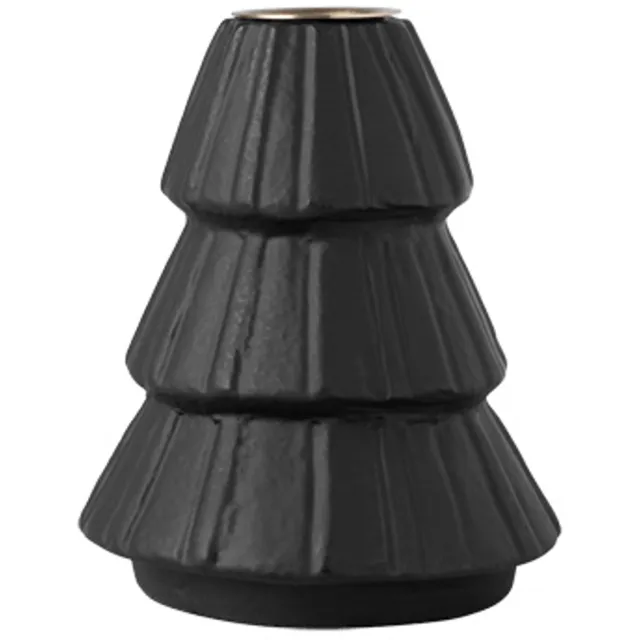 Villeroy & Boch Kerzenständer "Baum" Christmas Chic 10,7 cm zwart-gekleurd