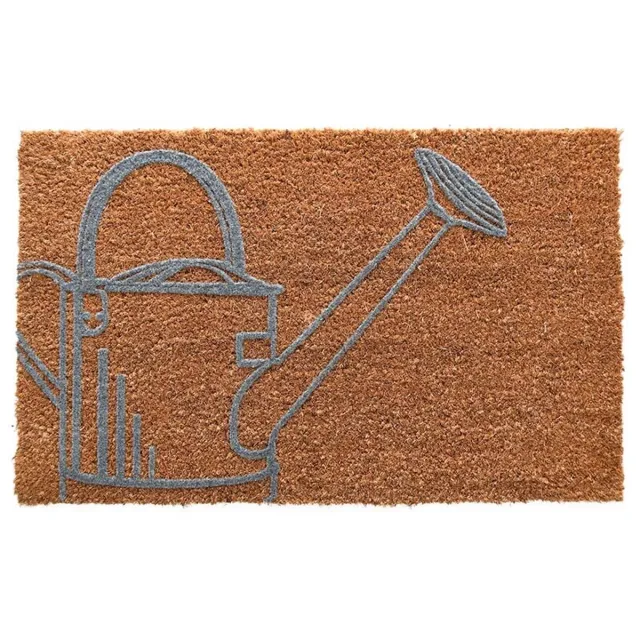 Esschert Design Deurmat gieter | Kokosnoot | 60x40cm Bruin