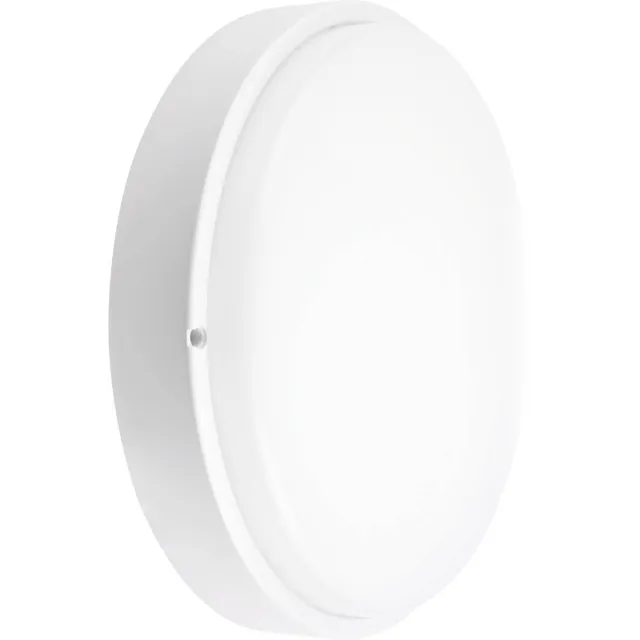LEDVION LED Bulkhead Plafonddlamp Badkamer Wit Ø35 (Rond - 24W - CCT - IP65)