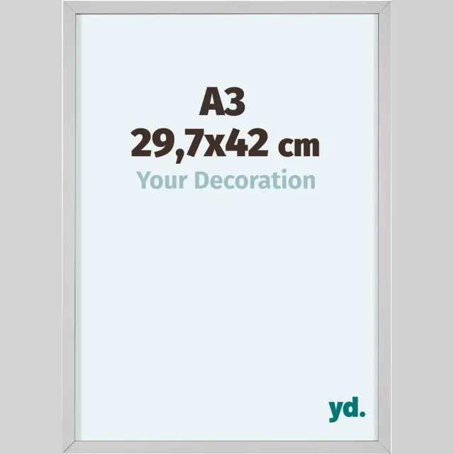 yd. Your Decoration - Fotolijst A3 29,7x42 cm - Aluminium - Wit - Virginia