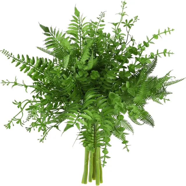 Ibenzoa Realistische Groenbomen en Planten Set - 10 Stuks voor Interieur en Decoratie