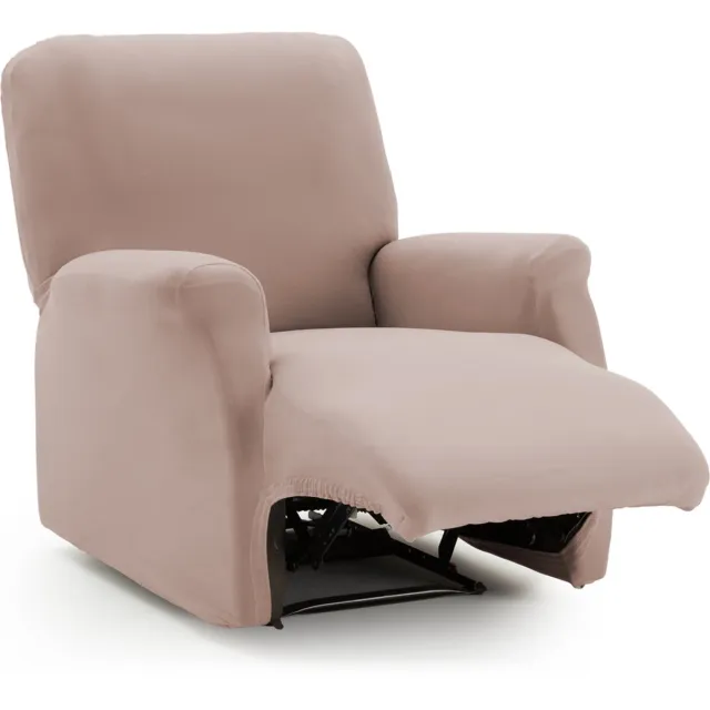 Belmarti Relaxfauteuilhoes Anza 60cm tot 80cm breed - Linnen - Zachte, luxe stretchstof vormt moeiteloos naar je fauteuil - Premium kwaliteit