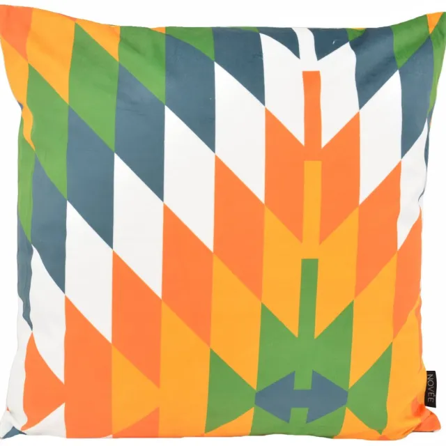 NOVÉE Velvet Retro #3 Kussenhoes | 45x45 cm | Polyester retro 3