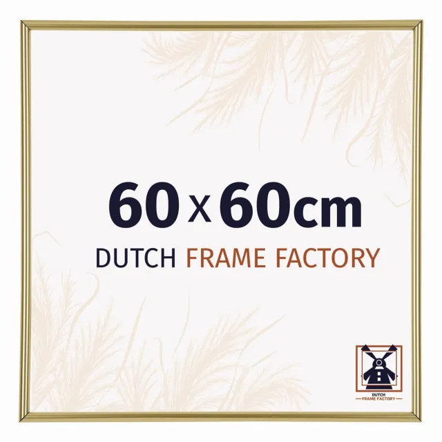 Dutch Frame Factory Fotolijst 60x60 cm - Kunststof - Goud - Angers