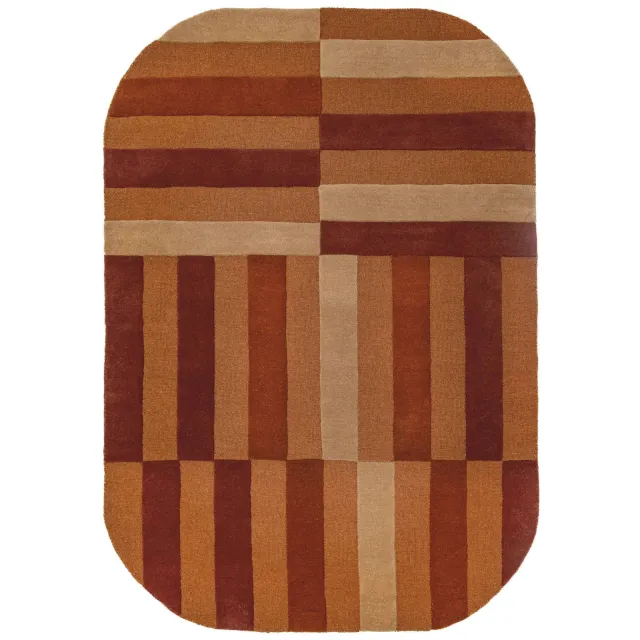 Flair Rugs Eldon vloerkleed terra