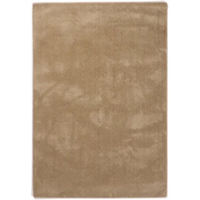 DÉJA Living Vloerkleed 160x230cm - Laagpolig Bruin Stof - Amiens