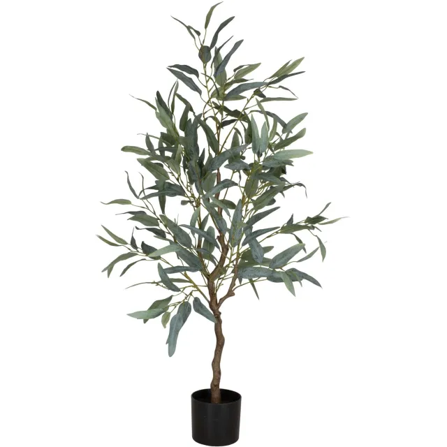 Youna Label Kunstplant Eucalyptus Globulus - Kunstplant voor Binnen - Groen - 120 cm