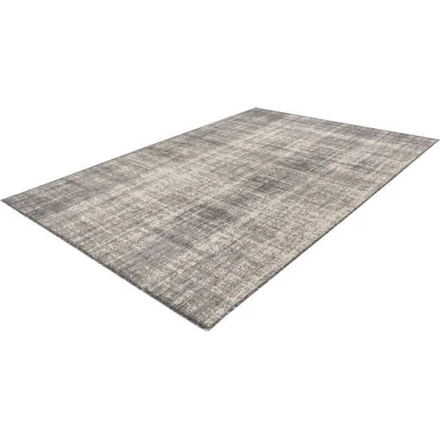 Lalee Casa - Vloerkleed - Outdoor - Buitengebruik - Sisal look - Flatwave - tuin - kleed - Tapijt - Karpet - 160x230 cm- zilver zilver-grijs