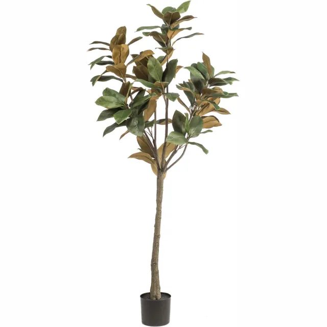 Emerald Kunstboom Magnolia Denudata 150cm - Kunstplant voor binnen - Magnolia plant - Magnolia boom Groen