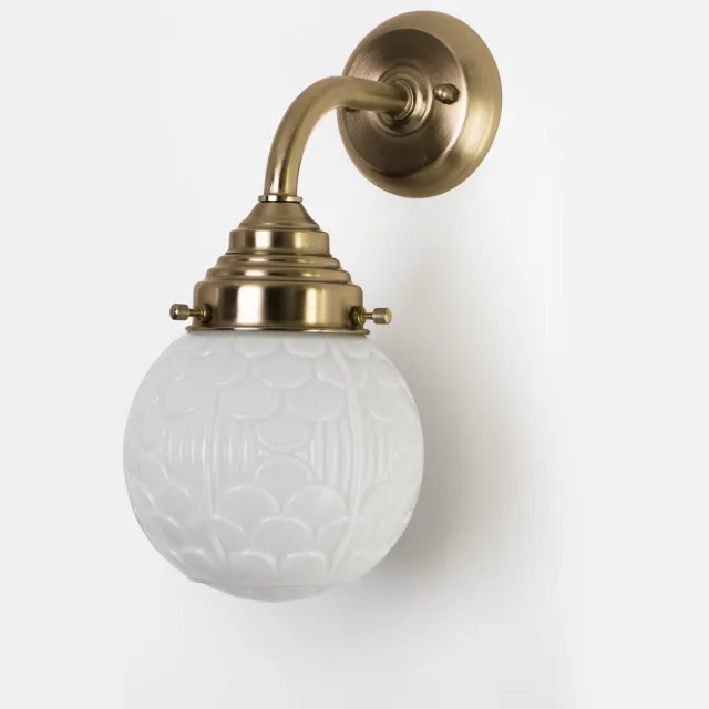 Coloured by Art Wandlamp Arcade Curve Brons - Art Deco Trade