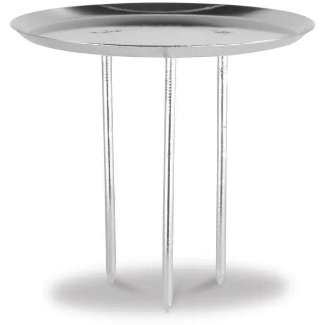 Riffelmacher & Weinberger kaarsenstekers zilver 8 cm metaal 4-set