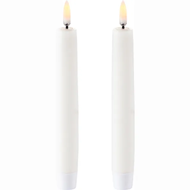 Uyuni Led Tafelkaars Nordic White- 20CM - Set van 2 Wit