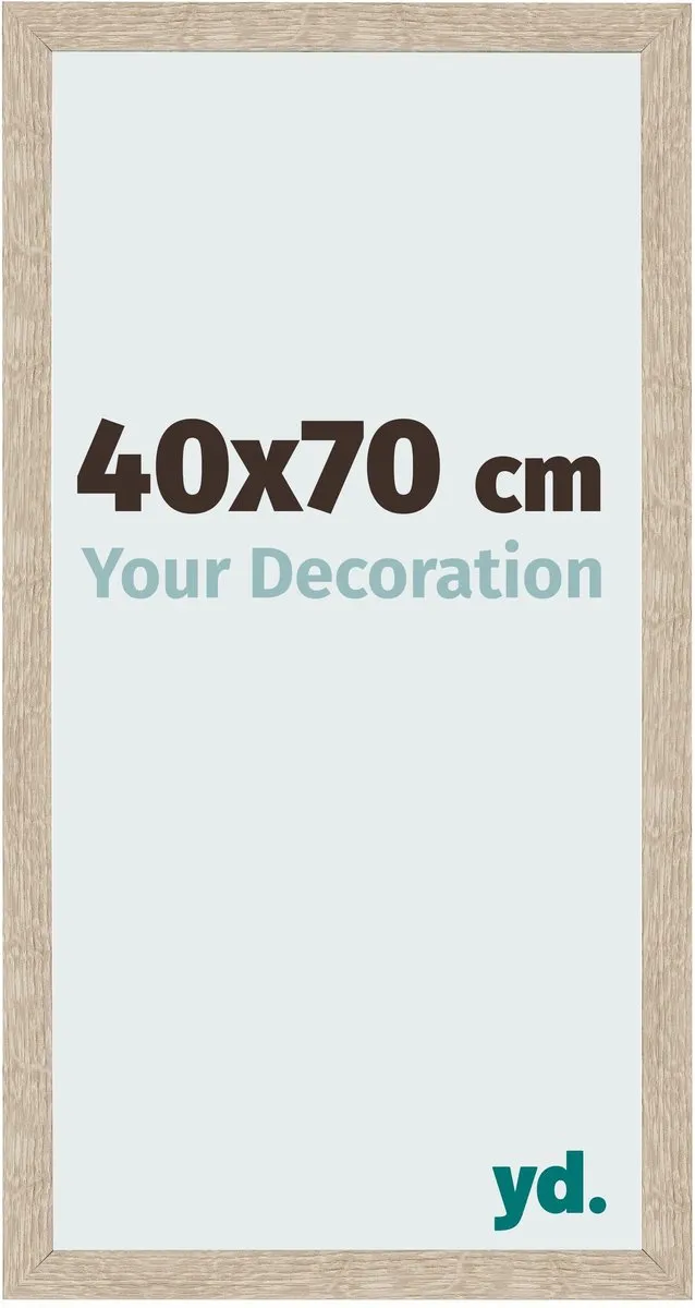 yd. Your Decoration - Fotolijst 40x70 cm - MDF - Sonoma Eiken - Bologna