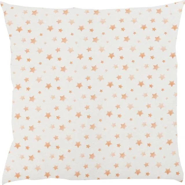 BINK Bedding Sierkussen Sterre 50 x 50 cm - inclusief vulling ecru, terra