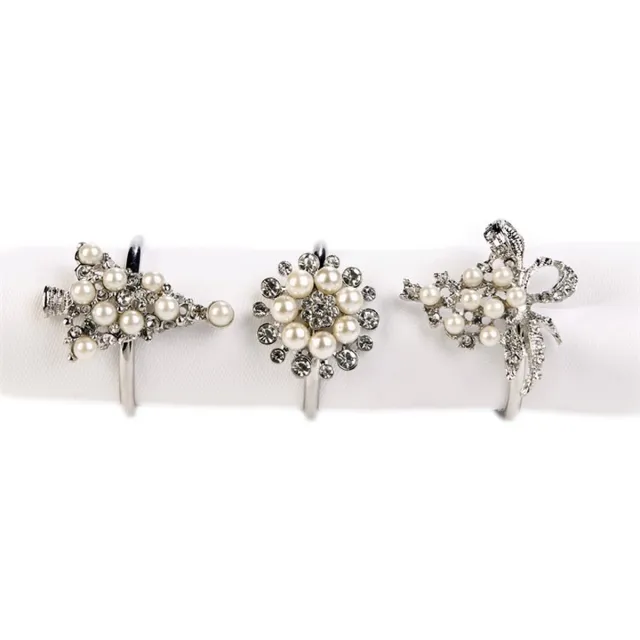 Goodwill Servetring - Zilver - 5 Cm Voordeelassortiment Per - 3 Stuks