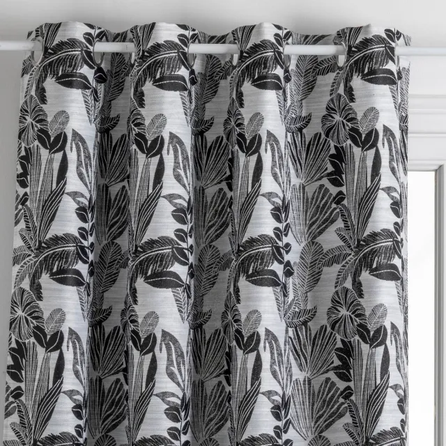 Atmosphera Créateur d'intérieur® Jacquardgordijn BEJUCO Noir