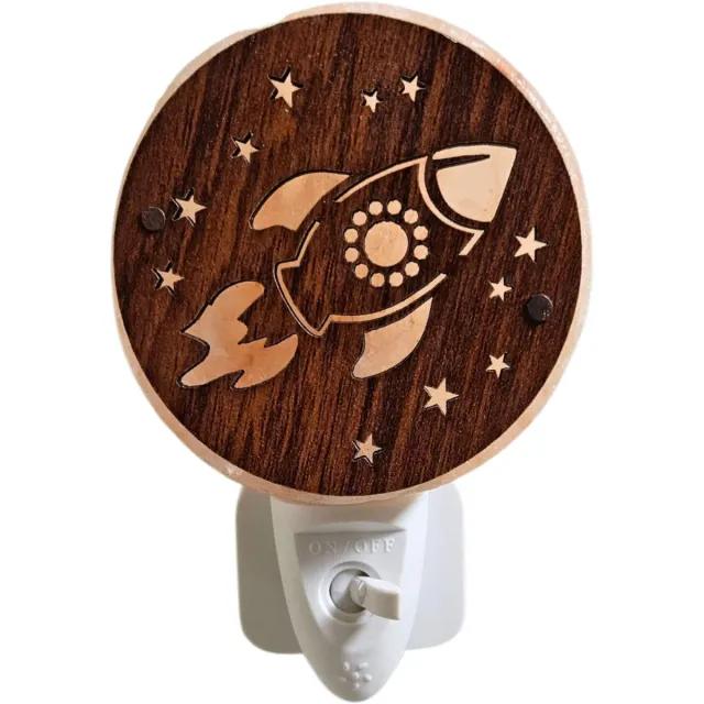 selna Himalaya zoutkristal nachtlampje 'SPACE' natuur oranje !! GRATIS VERZENDING !! complete set met LED lampje