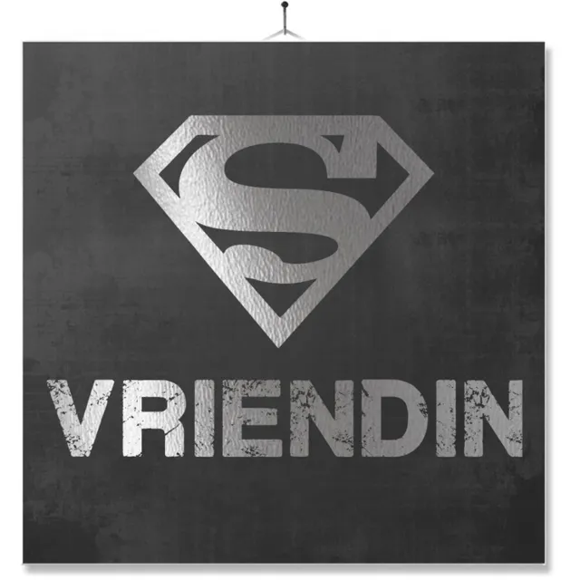 MC Living Tegel Met Opdruk | Geschenk | Kado | Super vriendin Multi-Color