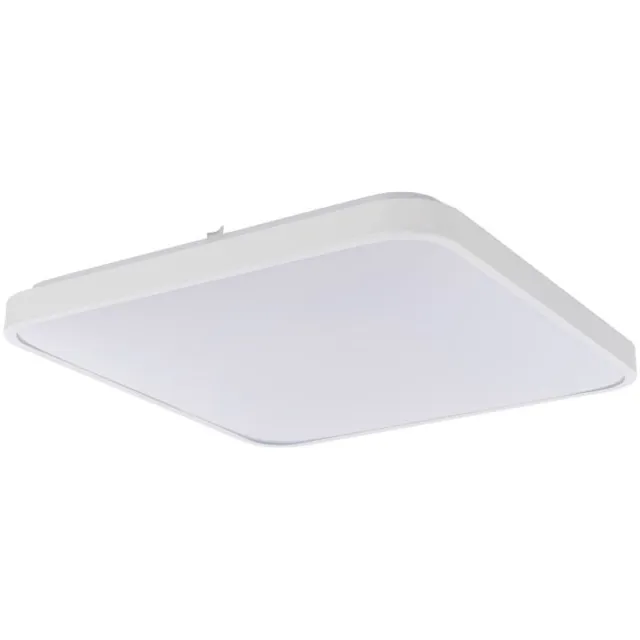 Licht Erlebnisse Licht-Erlebnisse - Luke - LED - Plafonnière - IP44 - 3000K - 2900lm - van - Metaal kunststof - in - wit - Wandlamp Badkamer