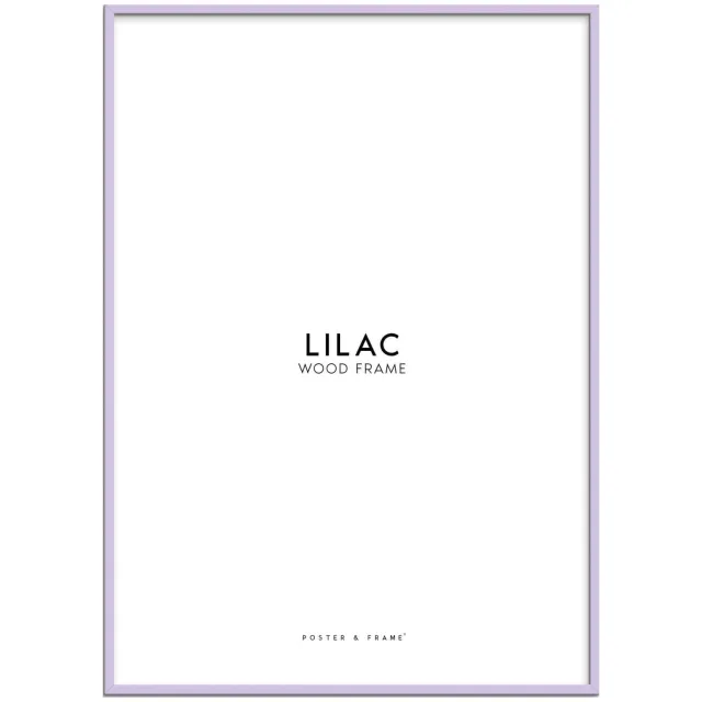 Poster & Frame houten lijst lila acryl (30 x 40 cm cm)