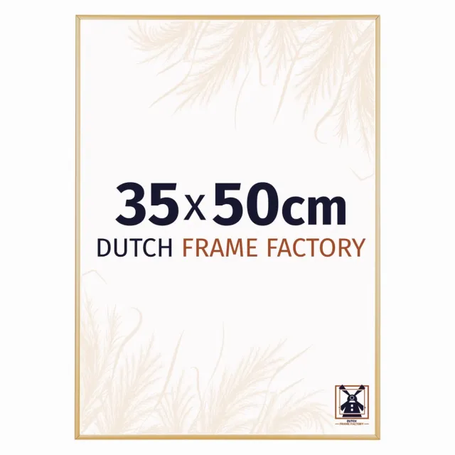 Dutch Frame Factory Fotolijst 35x50 cm - Aluminium - Goud Vintage - Kampen