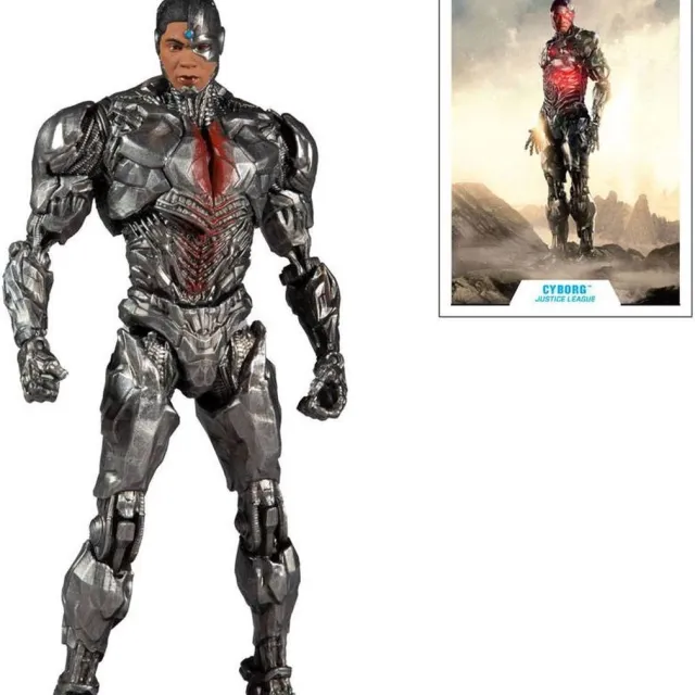 mcfarlane toys DC Justice League Movie Action Figure Cyborg 18 cm multi