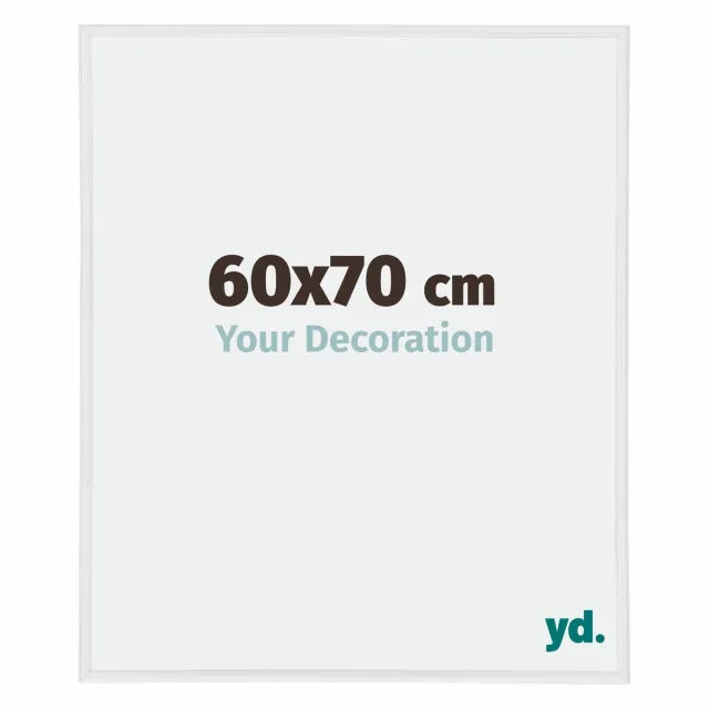 yd. Your Decoration - Fotolijst 60x70 cm - Kunststof - Wit Hoogglans - Annecy