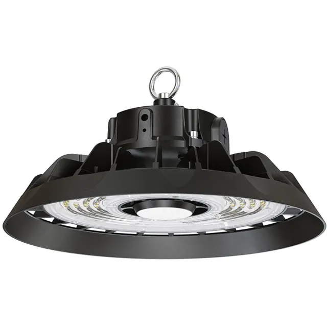 HOFTRONIC Helix LED High Bay - 200 Watt 30.000 Lumen (150lm/W) - Philips Driver - 4000K neutraal wit - IP65 waterdicht - Lumileds LED-chips - IK08 - Flikkervrij Zwart