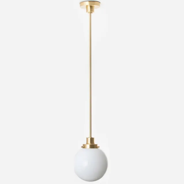 Coloured by Art Hanglamp Bol Ø 20 20's Messing - Art Deco Trade