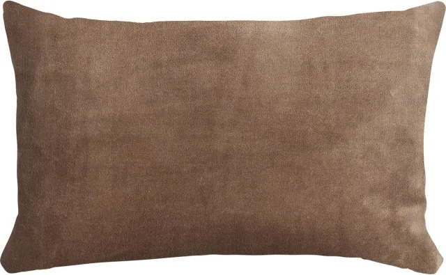 Linen & More Velvet Chambray Taupe Kussen -30 X 50