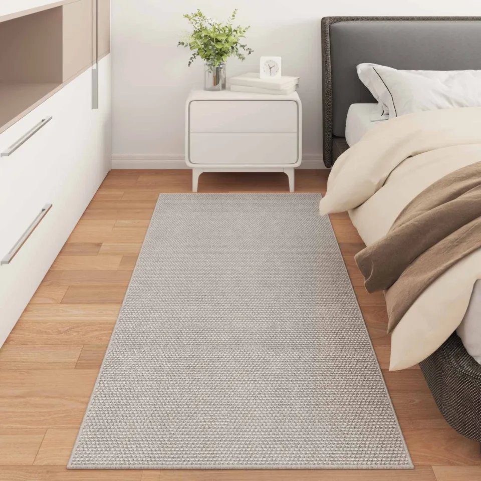 vidaXL Binnen kleed LUGO Crèmekleurig 80 x 150 cm Polyester, foto 3
