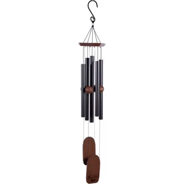 Nature's Melody Windgong Symphony Tunes -Windorgel -Feng Shui 92cm Zwart & bruin