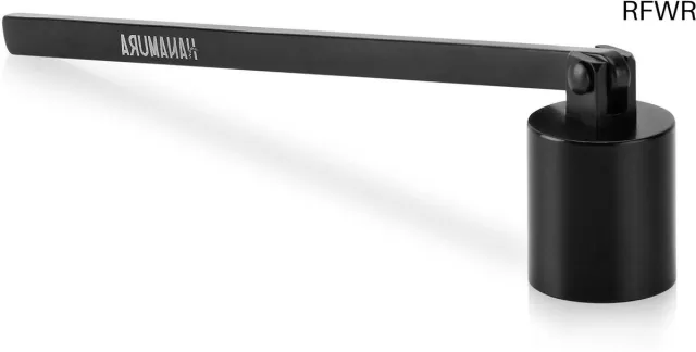 RFWR Candle Snuffer - Zwart RVS - Stijlvolle Kaarsendover voor Iedere Interieur