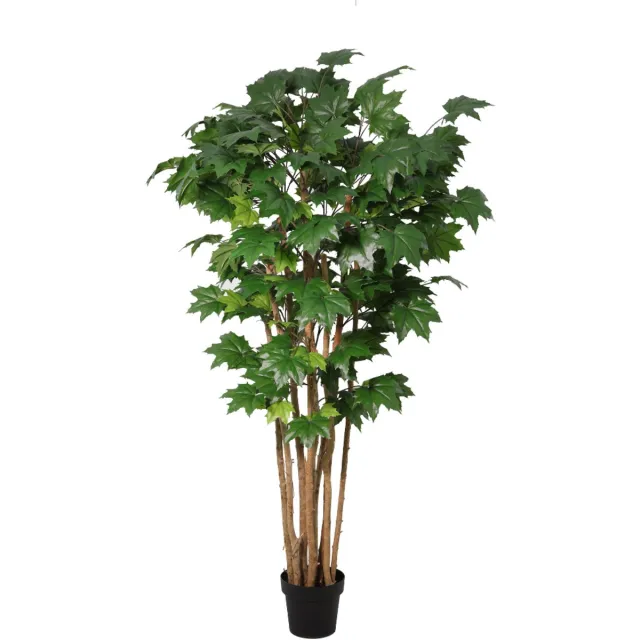 Trendyplants Kunst Maple Tree - Esdoornboom - Kunstplant - Hoogte 180cm - Potmaat Ø20cm Groen
