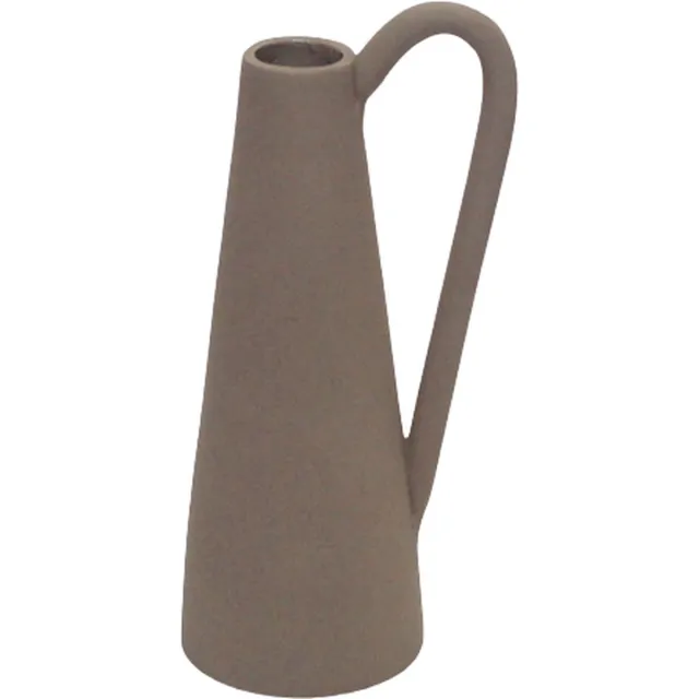 Branded by Kandelaar - Branded by - kandelaar Amy taupe - 18 cm hoog