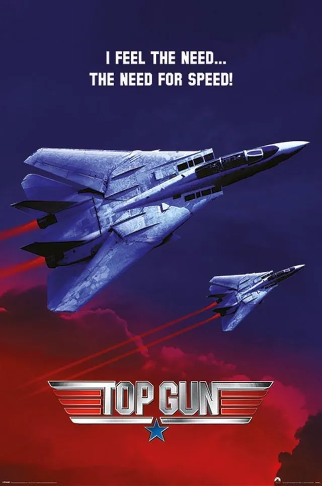 Posterpoint Top Gun 2 poster - Maverick - Tom Cruise - straaljagers - film - 61 x 91,5 cm multicolor