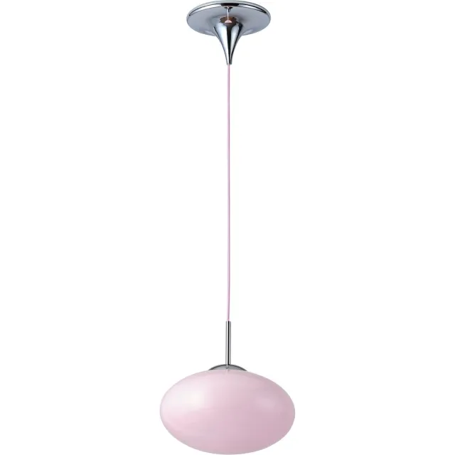 Osram DECOR Forma Pink lamp, diameter 31 cm, staal, 220-240 V, E27, IP20 Roze