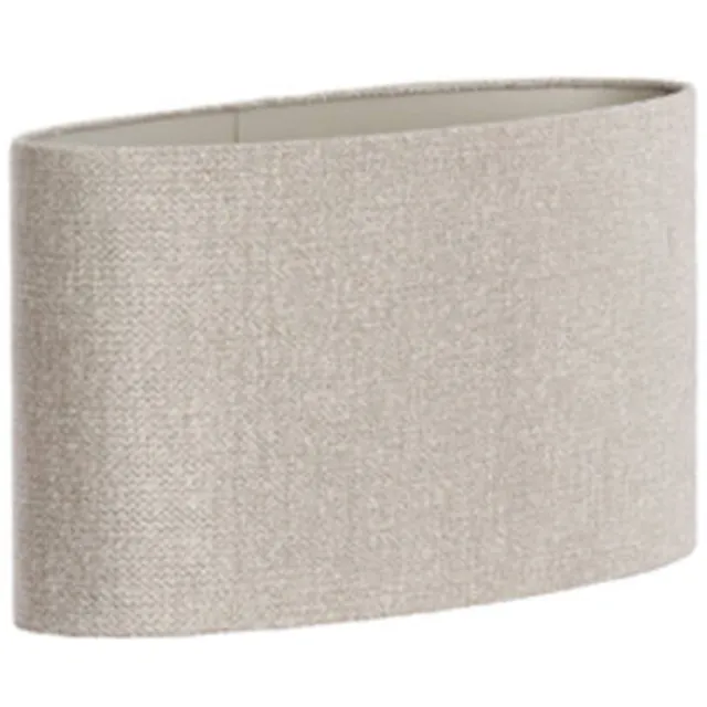 Light & Living Lampenkap Ovaal recht smal Brandy Beige 30cm