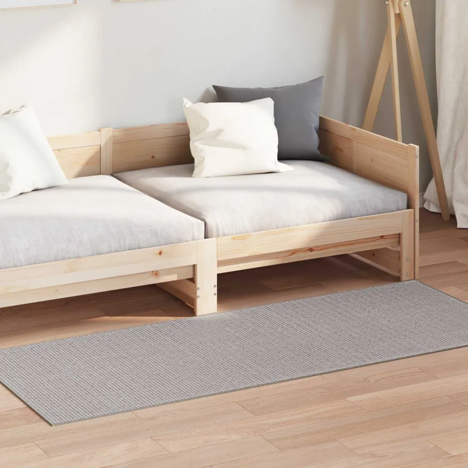vidaXL Binnen kleed LUGO Crème-taupe 80 x 150 cm Polyester, foto 3