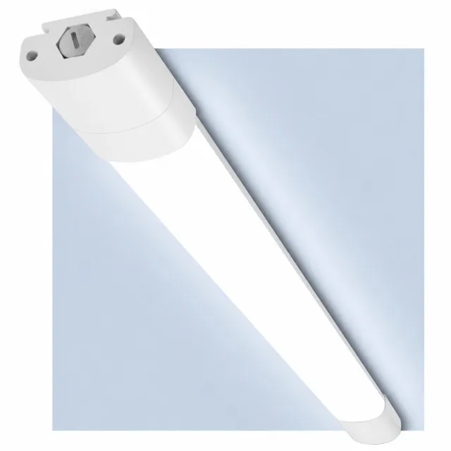 LOVHAUS LED TL Armatuur 120 cm - 36W 3960LM - 4000K - IP66 - Doorverbindbaar - Voor Garage, Kelder en Werkplaats Wit