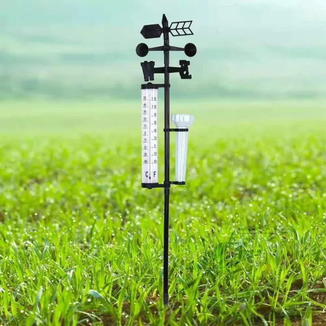 MondiDeal MondiHome - Analoog Weerstation - Regenmeter - Buitenthermometer - Anemometer