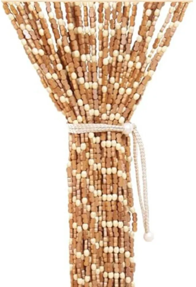 DailySupplies® Deurgordijn Kralen - Macrame - 90x200 Natuurlijk