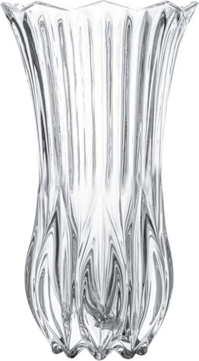 Gerimport Bloemenvaas - helder glas - 13 x 23 cm Transparant