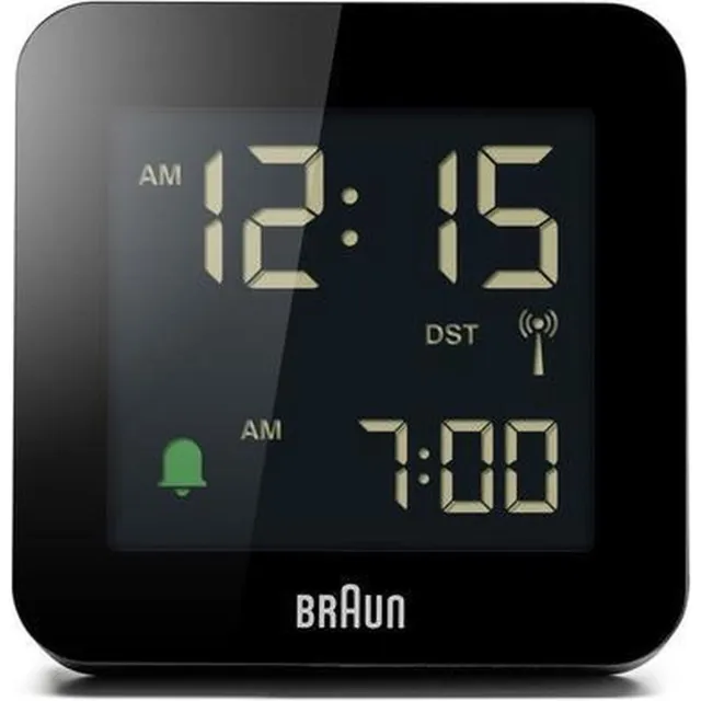 Braun BC 09 B-DCF zwart radiografische wekker multiband