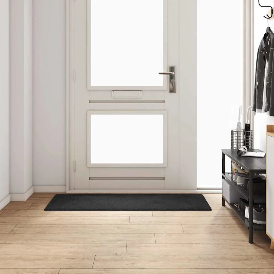 vidaXL Tapijt Loper Zwart 100% Polypropylene Tuft, foto 5