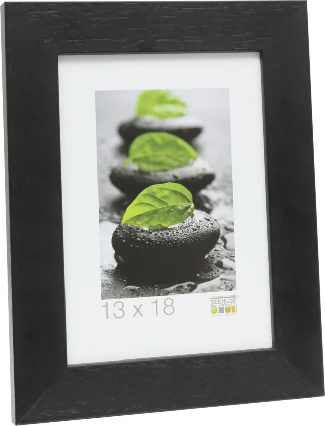 Deknudt Frames fotokader zwart hout