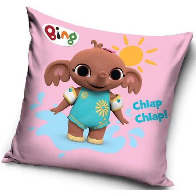 Carbotex Bing - Sierkussen Kussen 40 x 40 cm inclusief vulling bonte kleuren