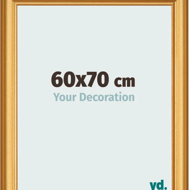 yd. Your Decoration - Fotolijst 60x70 cm - MDF - Goud Mat - Lazio