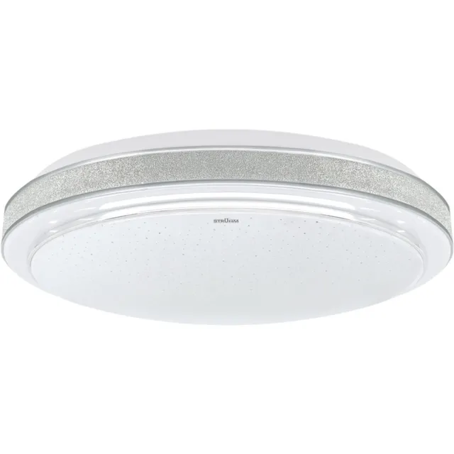 STRÜHM AGATA - LED Plafondlamp - 12W - 1450Lumen - Aanpasbare Kleur CCT - 3000k 4000k 6500k - Opbouw - Rond - Wit - 260 mm