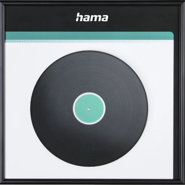 Hama LP-cover-lijstje Aluminium Zwart 31,5 X 31,5 Cm